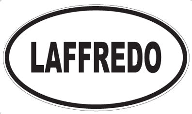 LAFFREDO - Oval Magnet
