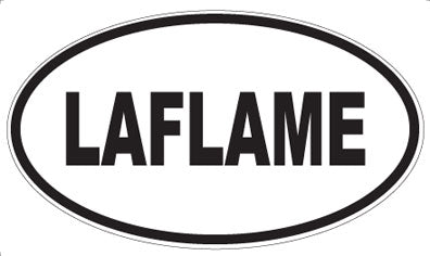 LAFLAME - Oval Sticker