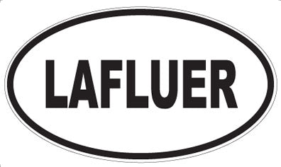 LAFLUER - Oval Sticker