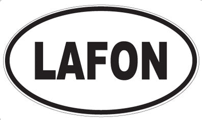 LAFON - Oval Sticker