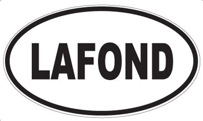 LAFOND - Oval Magnet