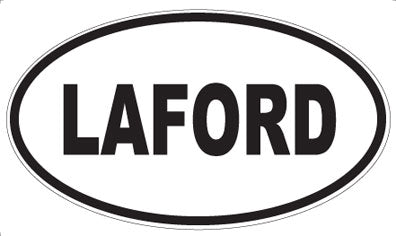 LAFORD - Oval Sticker