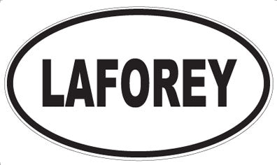 LAFOREY - Oval Magnet