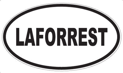 LAFORREST - Oval Magnet