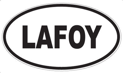 LAFOY - Oval Magnet