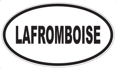 LAFROMBOISE - Oval Sticker