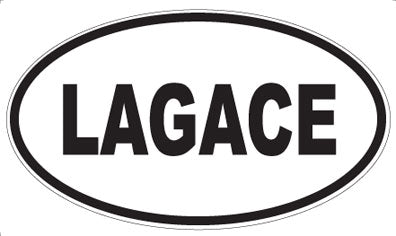 LAGACE - Oval Magnet