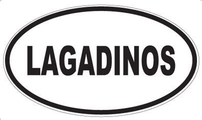 LAGADINOS - Oval Magnet