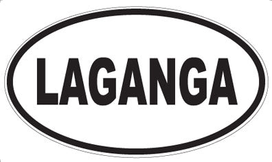 LAGANGA - Oval Magnet