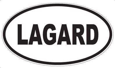 LAGARD - Oval Magnet