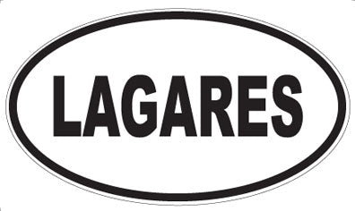 LAGARES - Oval Magnet