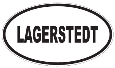 LAGERSTEDT - Oval Sticker
