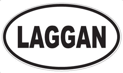 LAGGAN - Oval Magnet
