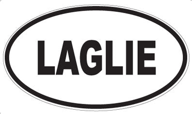 LAGLIE - Oval Magnet