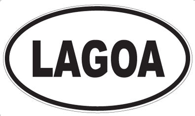 LAGOA - Oval Magnet