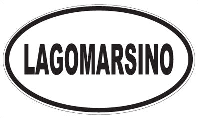 LAGOMARSINO - Oval Sticker