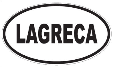 LAGRECA - Oval Magnet