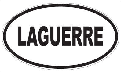 LAGUERRE - Oval Magnet