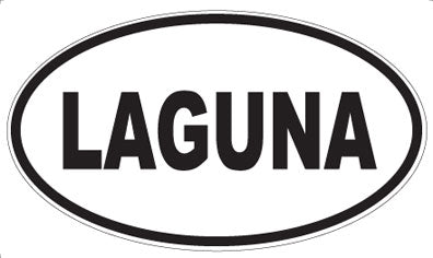 LAGUNA - Oval Magnet