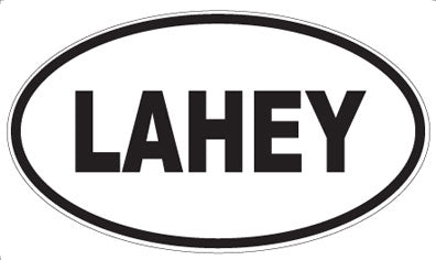 LAHEY - Oval Magnet