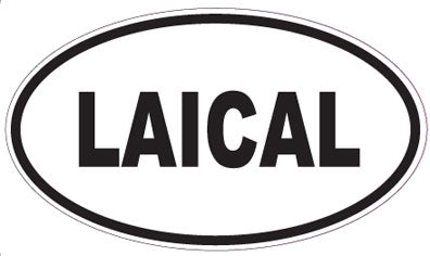 LAICAL - Oval Sticker