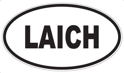 LAICH - Oval Magnet