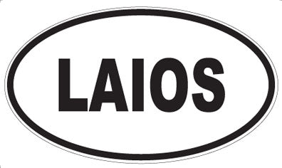 LAIOS - Oval Magnet