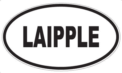 LAIPPLE - Oval Magnet