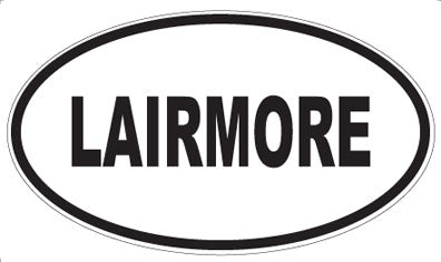 LAIRMORE - Oval Magnet