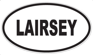 LAIRSEY - Oval Magnet