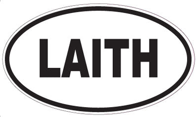 LAITH - Oval Magnet
