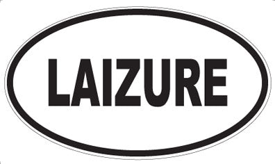 LAIZURE - Oval Magnet