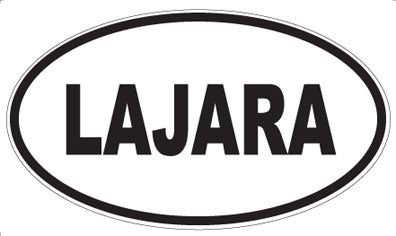 LAJARA - Oval Magnet