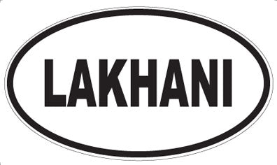 LAKHANI - Oval Magnet