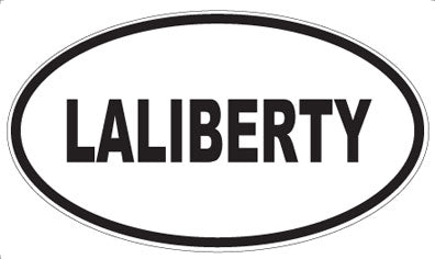 LALIBERTY - Oval Magnet