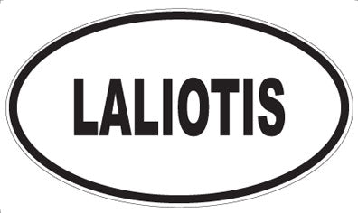 LALIOTIS - Oval Magnet