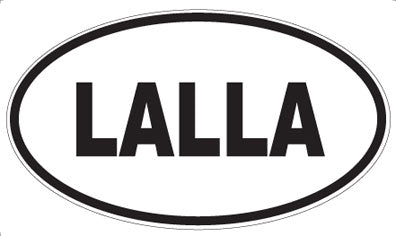 LALLA - Oval Magnet