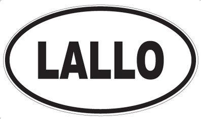 LALLO - Oval Magnet