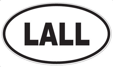 LALL - Oval Magnet