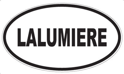 LALUMIERE - Oval Magnet