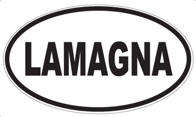 LAMAGNA - Oval Magnet