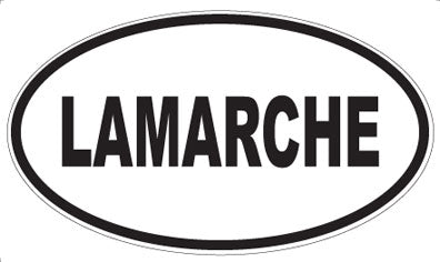 LAMARCHE - Oval Sticker