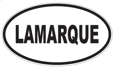 LAMARQUE - Oval Sticker