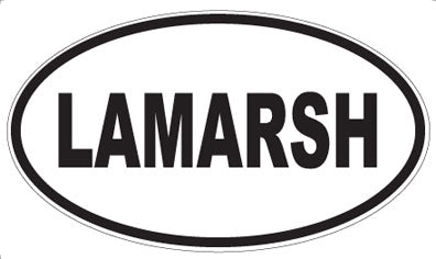 LAMARSH - Oval Magnet