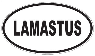 LAMASTUS - Oval Magnet