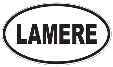 LAMERE - Oval Magnet