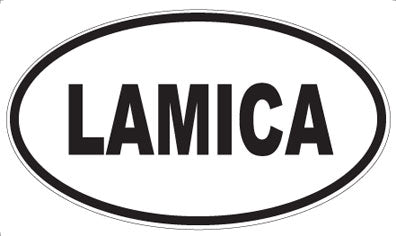 LAMICA - Oval Sticker