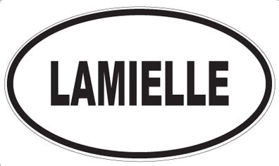 LAMIELLE - Oval Sticker