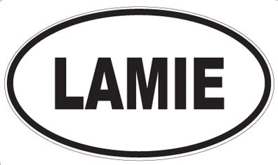 LAMIE - Oval Magnet