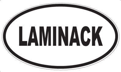 LAMINACK - Oval Sticker